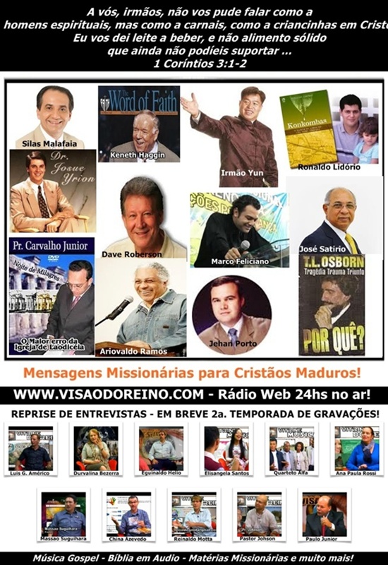 Mensagens Missionárias para Cristãos verdadeiramente Maduros ...